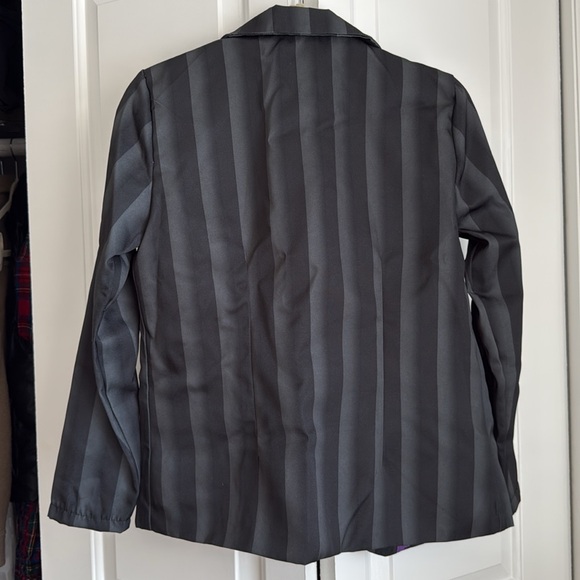Wednesday Addams Nevermore Academy Blazer Jacket and Tie Adult Costume Cosplay - Picture 4 of 6